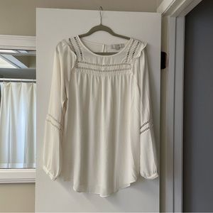 LOFT Women’s White Blouse